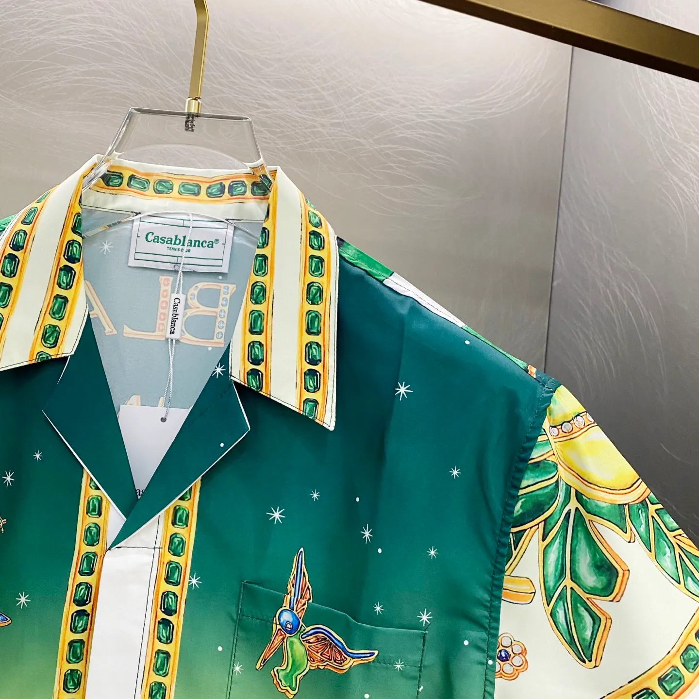 Casablanca 2024New Arrival （ ） logo 、 1:1 ： Size：M XXXL M ： 69.5 110 19.5 L ： 71.5 114 20.5 XL ： 73.5 118 21.5 XXL ： 74.5 122 22.5 XXXL ； 75.5 126 23.5
